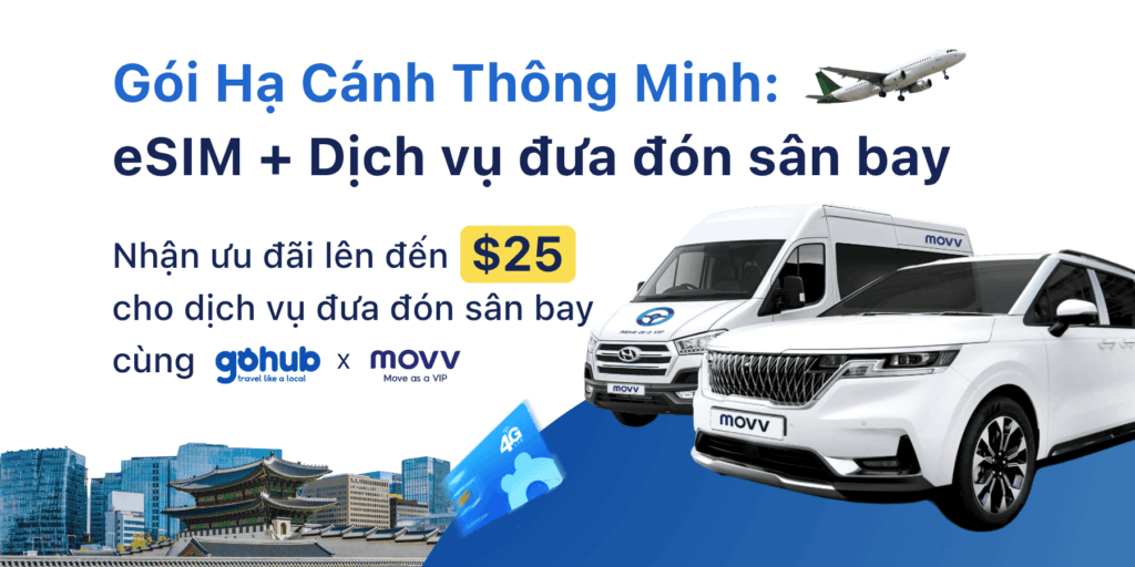 Ưu đãi Movv giảm đến 25 USD cho người dùng eSIM Gohub
